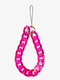 Hot Pink Holographic Phone Wristlet Charm
