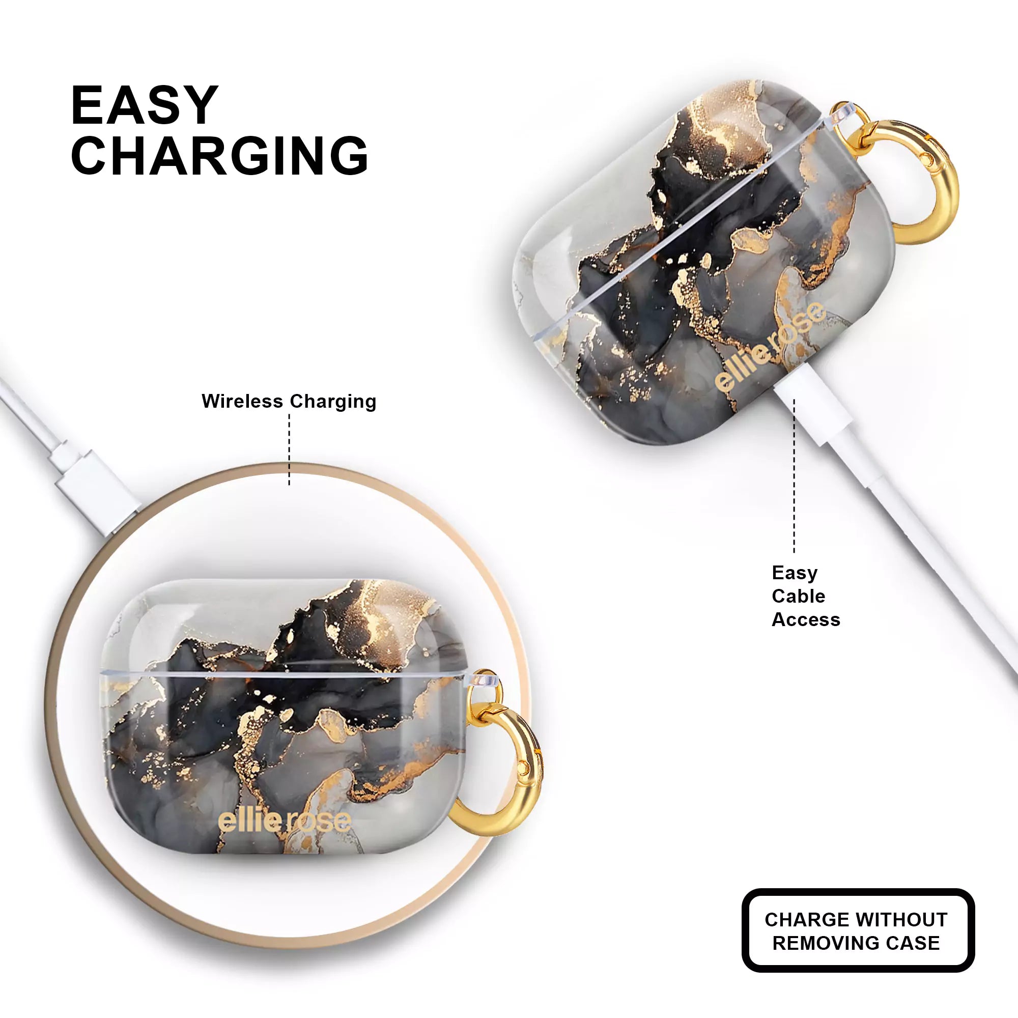 Mercury Marble AirPods Pro Case