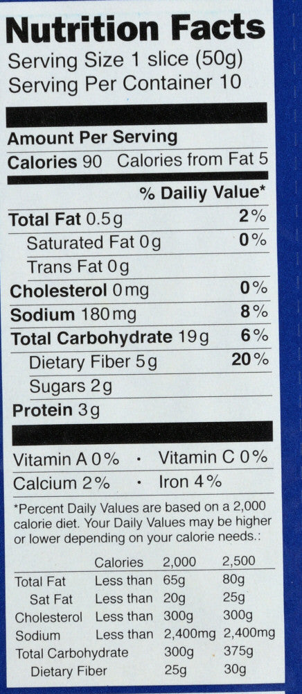 Bavarian Breads Organic Pumpernickel Bread (6x17.6Oz)