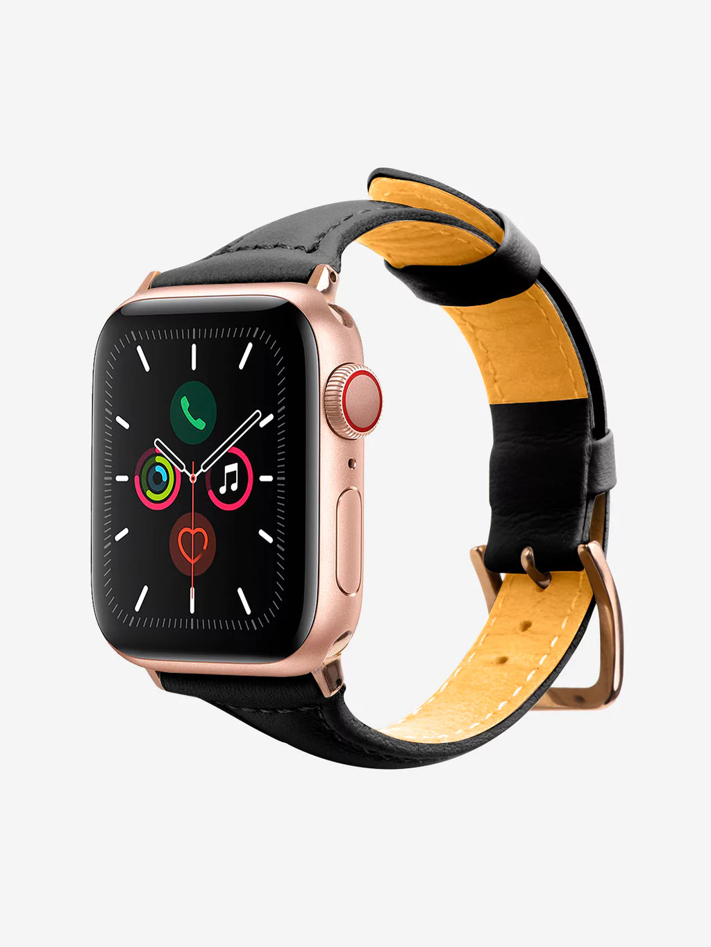 Leather Band for Apple Watch - Black