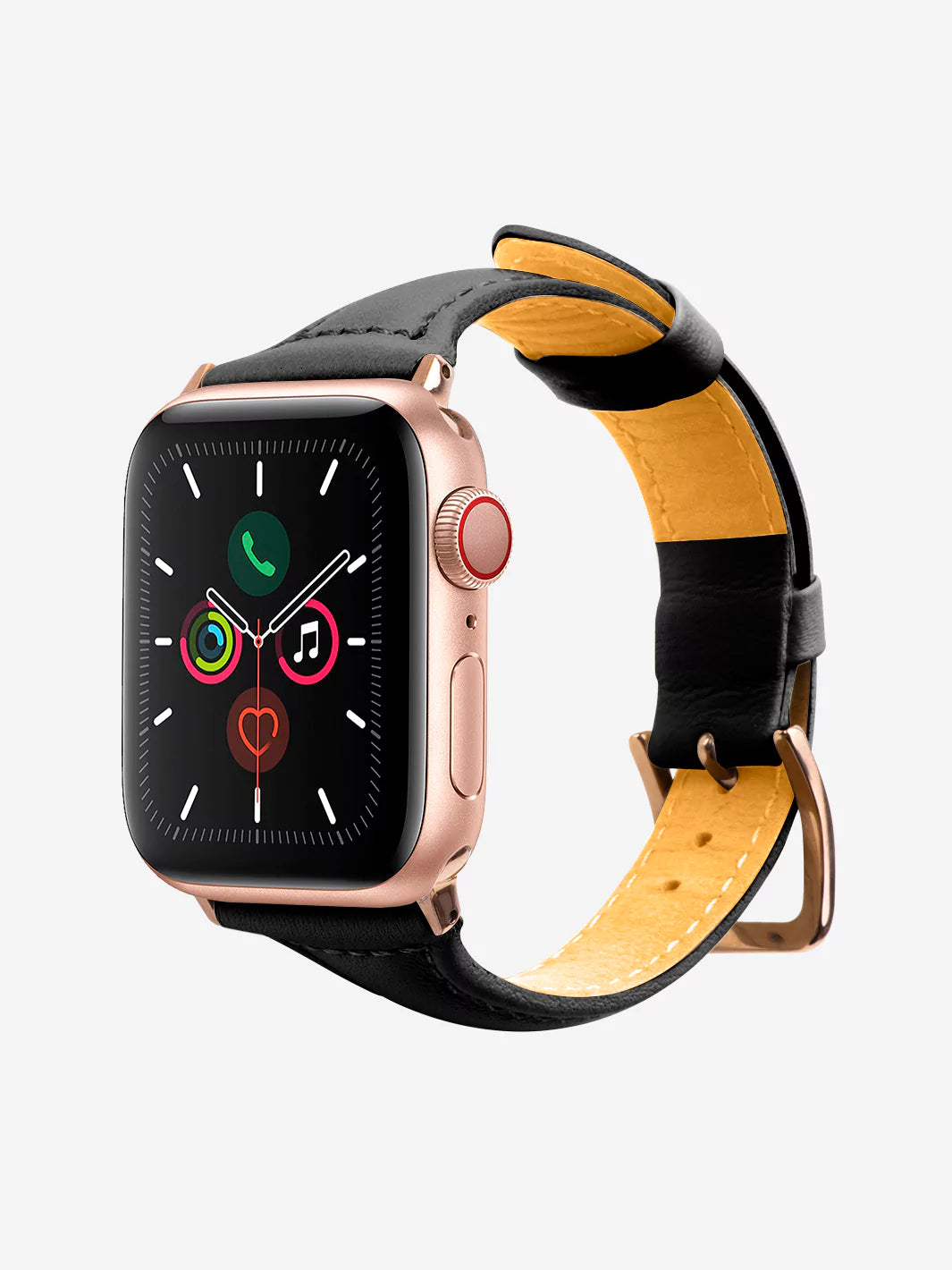 Leather Band for Apple Watch - Black