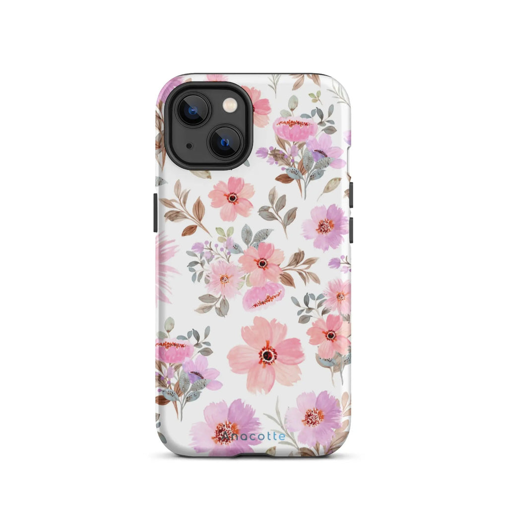 Anacotte Pure Vibes Sakula Pink Floral Design iPhone case