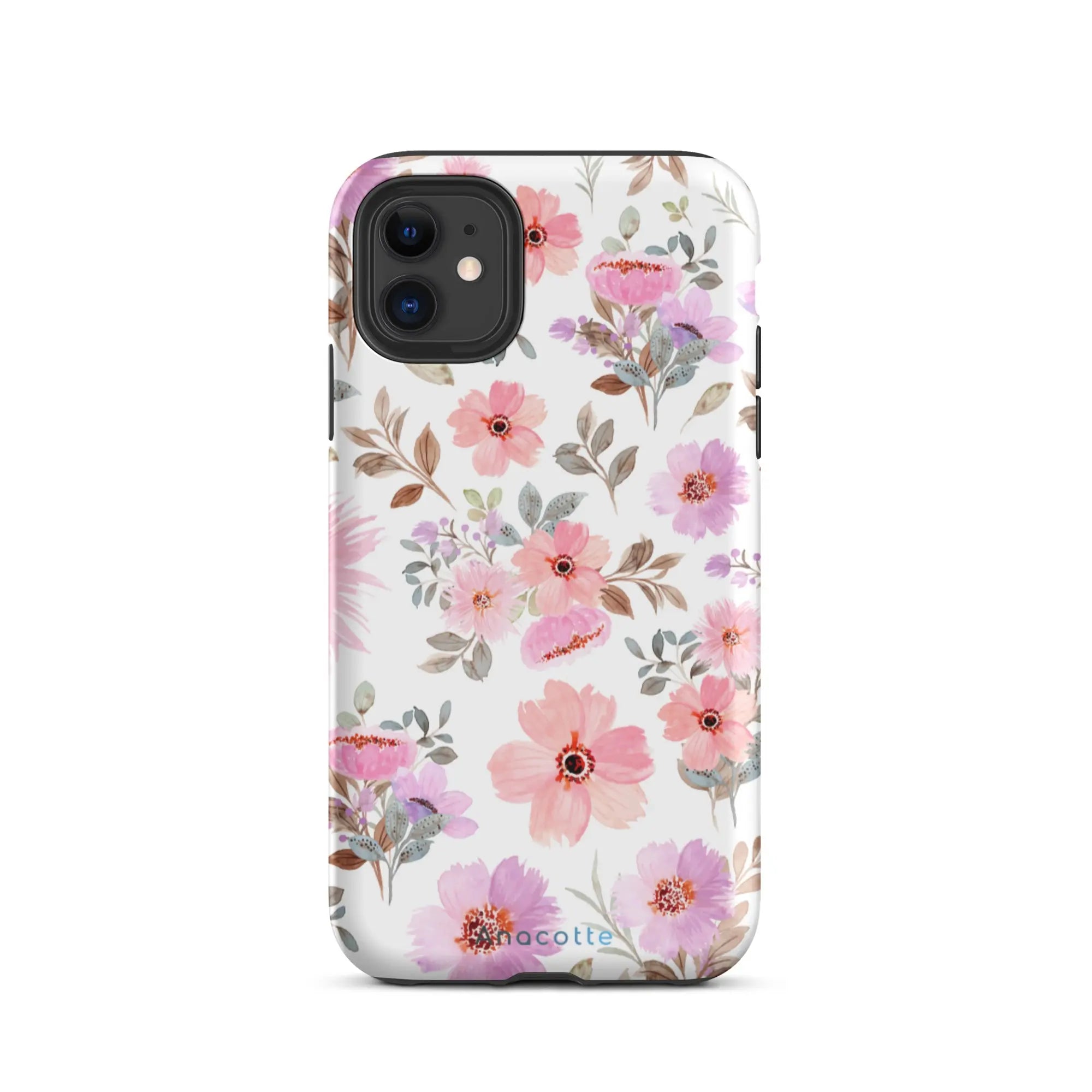 Anacotte Pure Vibes Sakula Pink Floral Design iPhone case