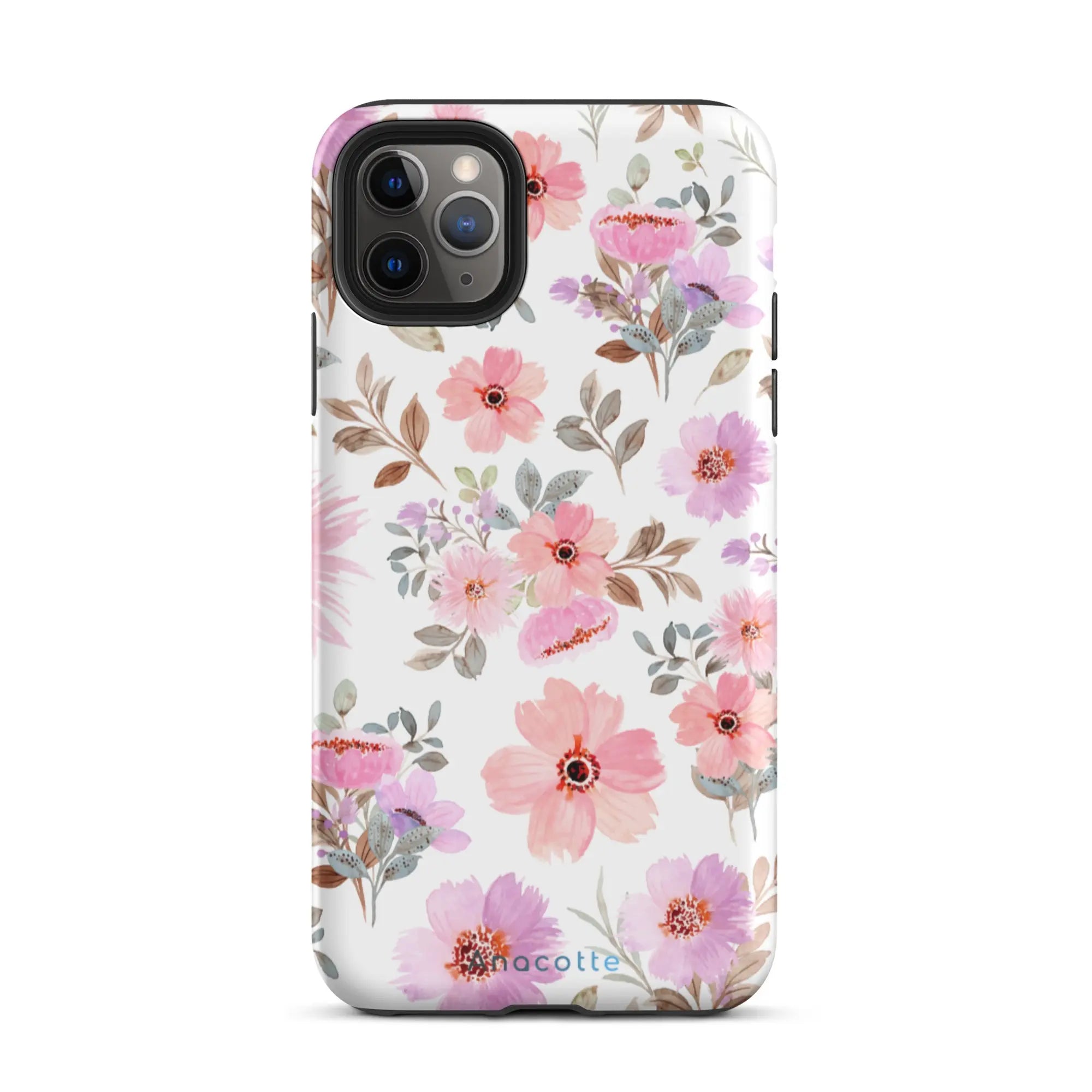 Anacotte Pure Vibes Sakula Pink Floral Design iPhone case