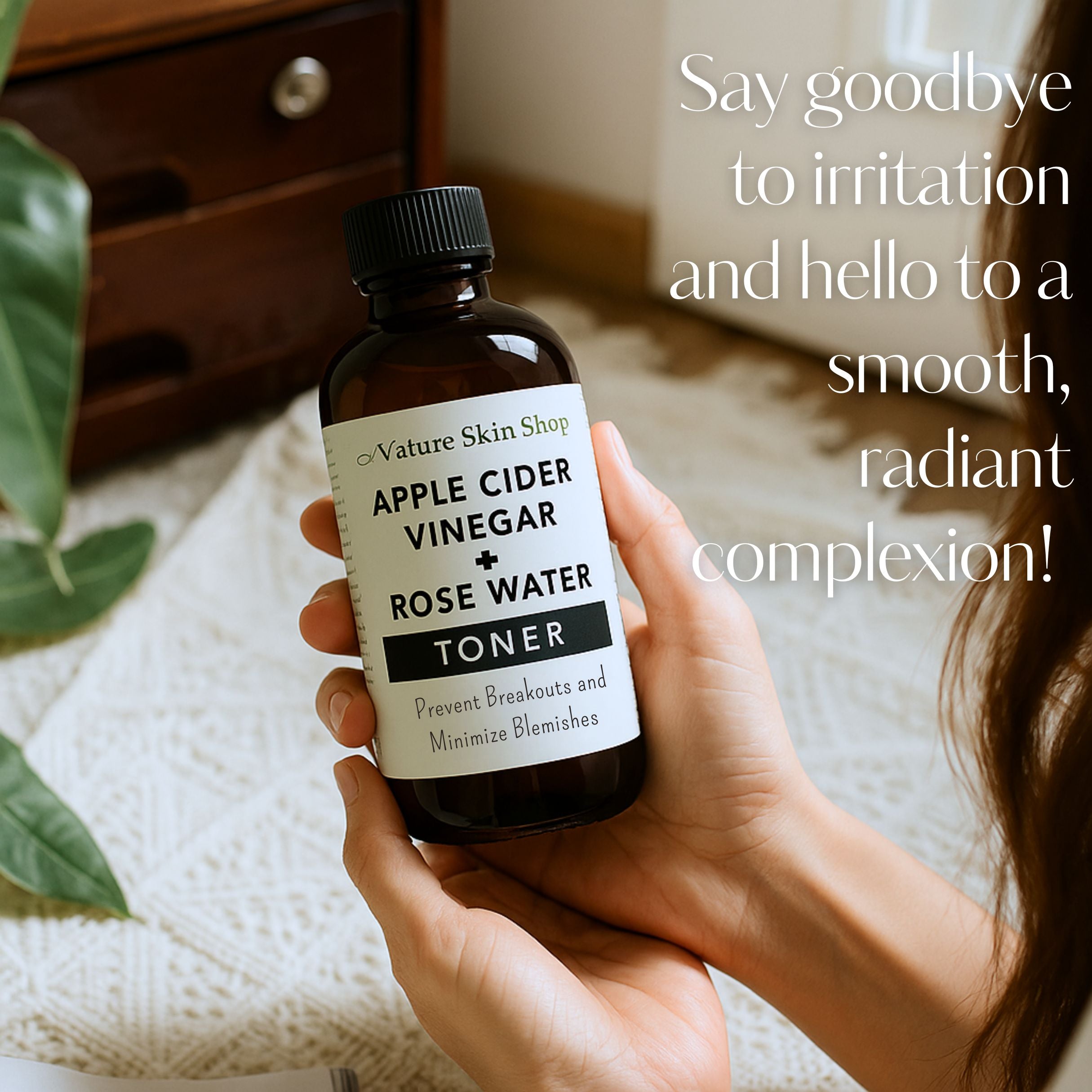 Balancing Apple Cider Vinegar & Rose Water Toner